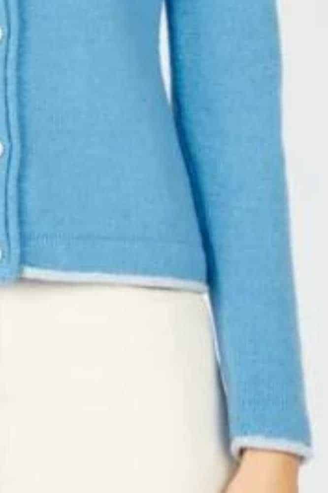IrelandsEye Knitwear Killiney Cardigan Azure - La Vie en Rose Damesmode