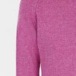 IrelandsEye Knitwear Killiney Cardigan Boysen Berry - La Vie en Rose Damesmode