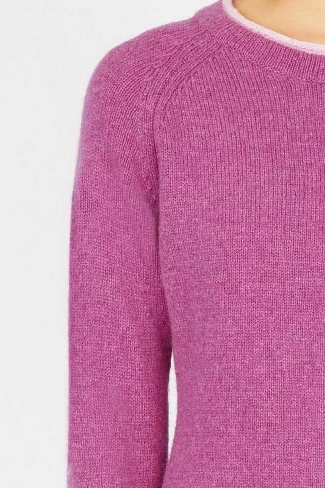 IrelandsEye Knitwear Killiney Cardigan Boysen Berry - La Vie en Rose Damesmode