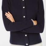 IrelandsEye Knitwear Killiney Cardigan Navy - La Vie en Rose Damesmode