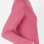 IrelandsEye Knitwear Killiney Cardigan Rose Pink - La Vie en Rose Damesmode