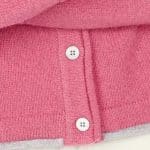 IrelandsEye Knitwear Killiney Cardigan Rose Pink - La Vie en Rose Damesmode