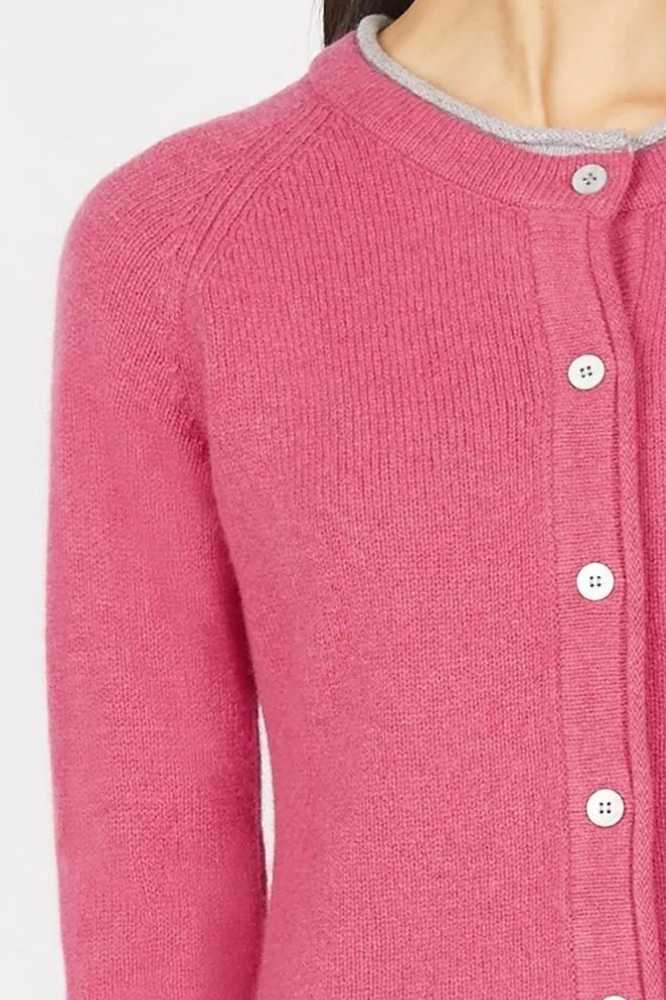 IrelandsEye Knitwear Killiney Cardigan Rose Pink - La Vie en Rose Damesmode
