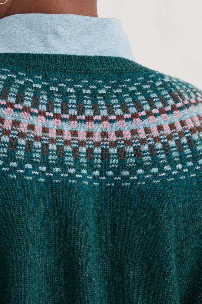 Seasalt Cornwall Berlewen Cardigan River Spring Loch Creek Multi - La Vie en Rose Damesmode