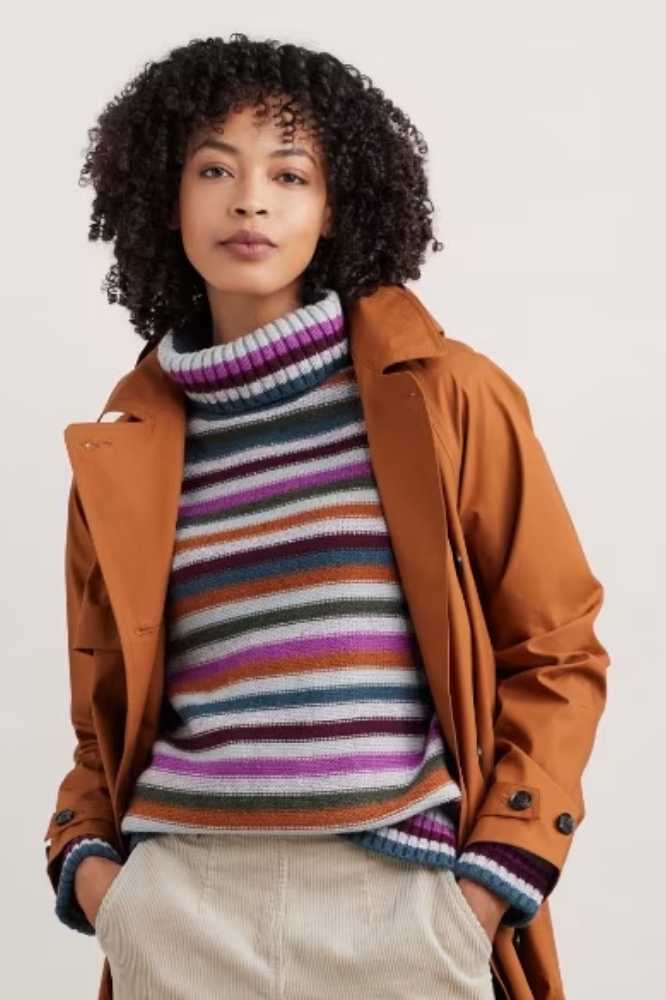 Seasalt Cornwall Braque Jumper Interplay Wild Orchid - La Vie en Rose Damesmode