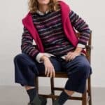 Seasalt Cornwall Cove Jumper Palace Cove Maritime Multi - La Vie en Rose Damesmode
