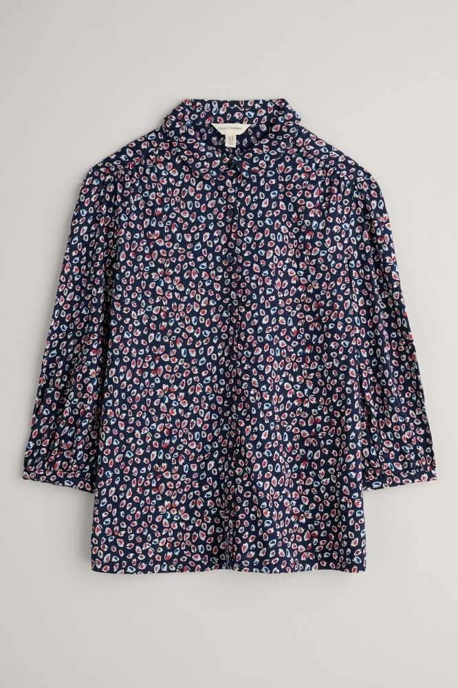 Seasalt Cornwall Embrace Shirt Feather Marks Maritime- La Vie en Rose Damesmode