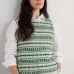 Seasalt Cornwall Lemon Porch Vest Minvor Aran Cut Grass- La Vie en Rose Damesmode