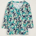 Seasalt Cornwall Studio Glass Top Linear Citrus Rockpool - La Vie en Rose Damesmode