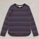 White Stuff Clara Stripe Navy Multi - La Vie en Rose Damesmode