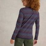 White Stuff Clara Stripe Navy Multi - La Vie en Rose Damesmode