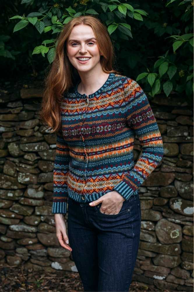 Eribé Treeline Kinross Cardigan Prelude - La Vie en Rose Damesmode