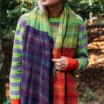 Eribé Treeline Wrap Aubergine- La Vie en Rose Damesmode