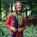 Eribé Treeline Wrap Aubergine- La Vie en Rose Damesmode