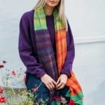 Eribé Treeline Wrap Aubergine- La Vie en Rose Damesmode