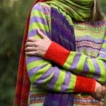 Eribé Treeline Wrap Aubergine- La Vie en Rose Damesmode