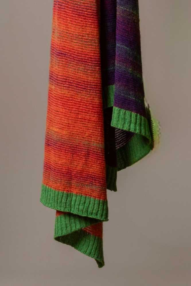 Eribé Treeline Wrap Aubergine- La Vie en Rose Damesmode