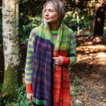 Eribé Treeline Wrap Aubergine- La Vie en Rose Damesmode