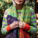 Eribé Treeline Wrap Aubergine- La Vie en Rose Damesmode