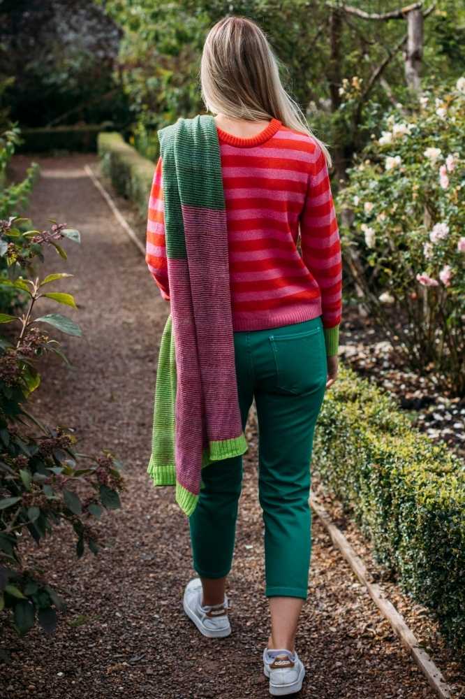 Eribé Treeline Wrap Lime - La Vie en Rose Damesmode