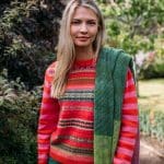 Eribé Treeline Wrap Lime - La Vie en Rose Damesmode