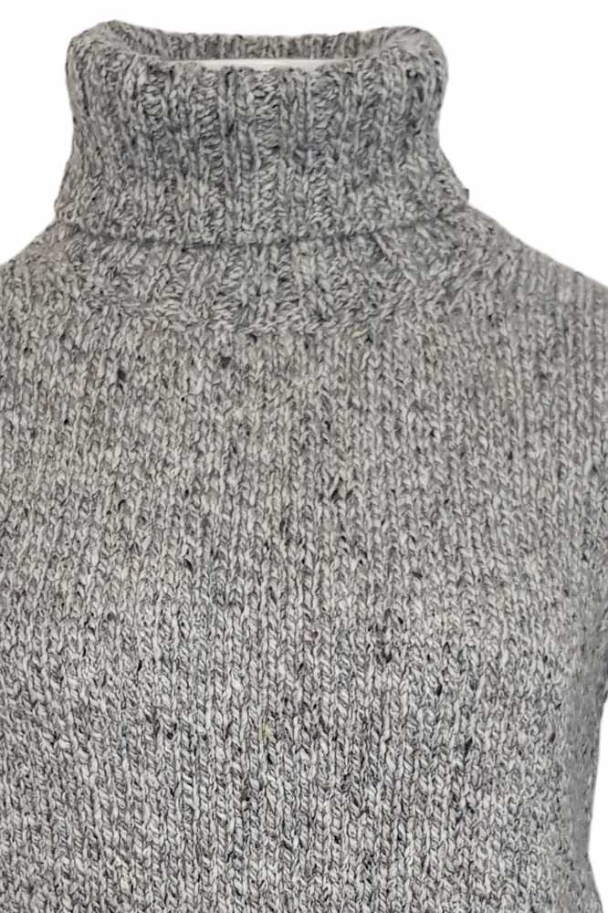 Fisherman Out Of Ireland Merino Polo Neck Sweater Porridge - La Vie en Rose Damesmode (666 x 1000 px)