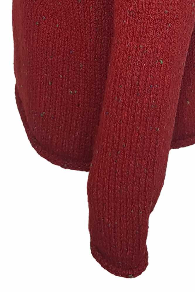 Fisherman out of Ireland Merino Wool Knitted Ladies Sweater Blue Mist - La Vie en Rose Damesmode