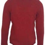 Fisherman out of Ireland Merino Wool Knitted Ladies Sweater Blue Mist - La Vie en Rose Damesmode