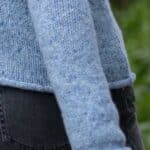 Fisherman out of Ireland Merino Wool Knitted Ladies Sweater Blue Mist SG433V- La Vie en Rose Damesmode