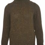 Fisherman out of Ireland Polo Neck Sweater Olive - La Vie en Rose Damesmode