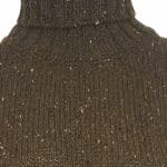 Fisherman out of Ireland Polo Neck Sweater Olive - La Vie en Rose Damesmode