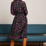 King Louie Amy Dress Harper Black - La Vie en Rose Damesmode