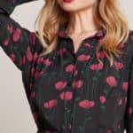 King Louie Amy Dress Harper Black - La Vie en Rose Damesmode