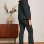 King Louie Bibi Blazer Uni Rodeo Sycamore Green - La Vie en Rose Damesmode