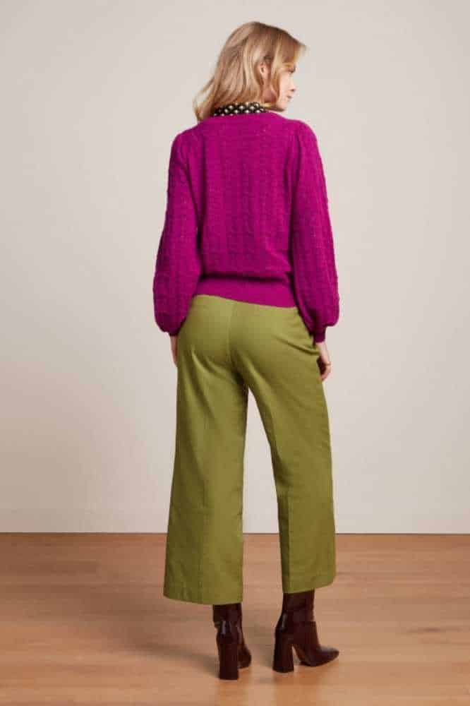 King Louie Cardi V Terme Vivid Purple - La Vie en Rose Damesmode (1)