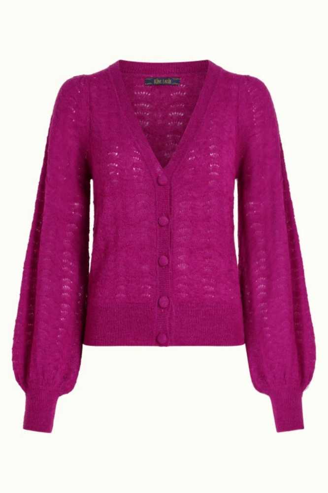 King Louie Cardi V Terme Vivid Purple - La Vie en Rose Damesmode (1)