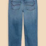 White Stuff Charlie Straight Jean Mid Denim - La Vie en Rose Damesmode