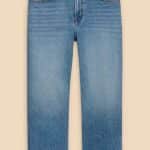 White Stuff Charlie Straight Jean Mid Denim - La Vie en Rose Damesmode