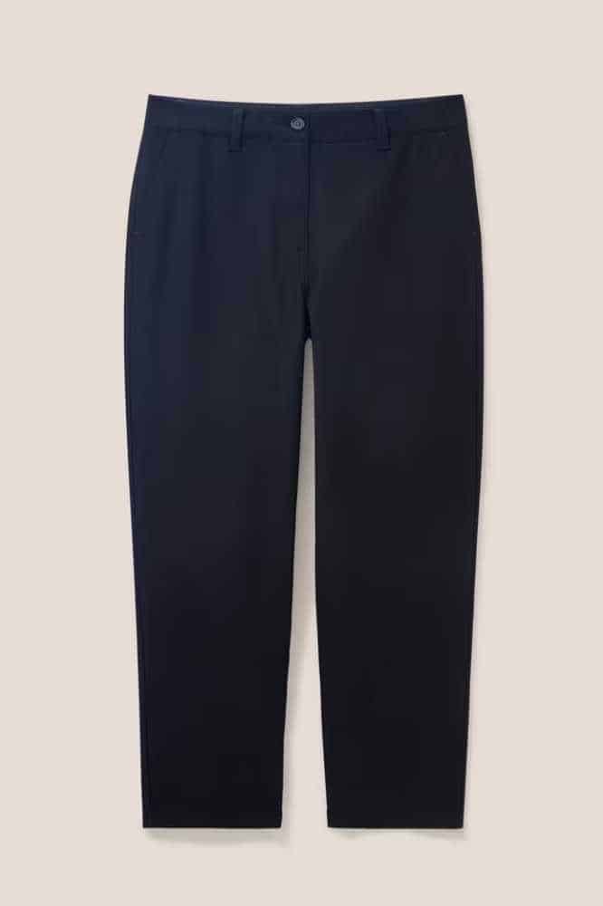 White Stuff Savannah Stretch Trousers Pure Black - La Vie en Rose Damesmode