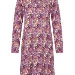 Zilch Dress Pockets Keaves Bordeaux - La Vie en Rose Damesmode