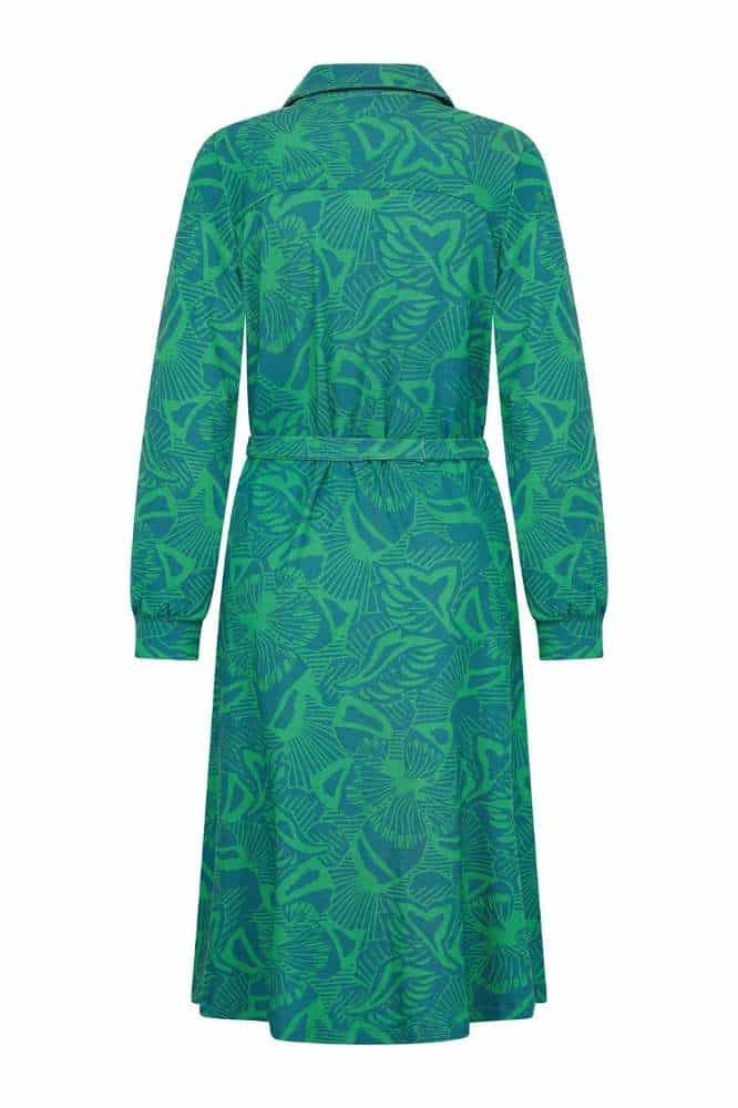 Zilch Dress Woodcut Everglade - La Vie en Rose Damesmode (2)