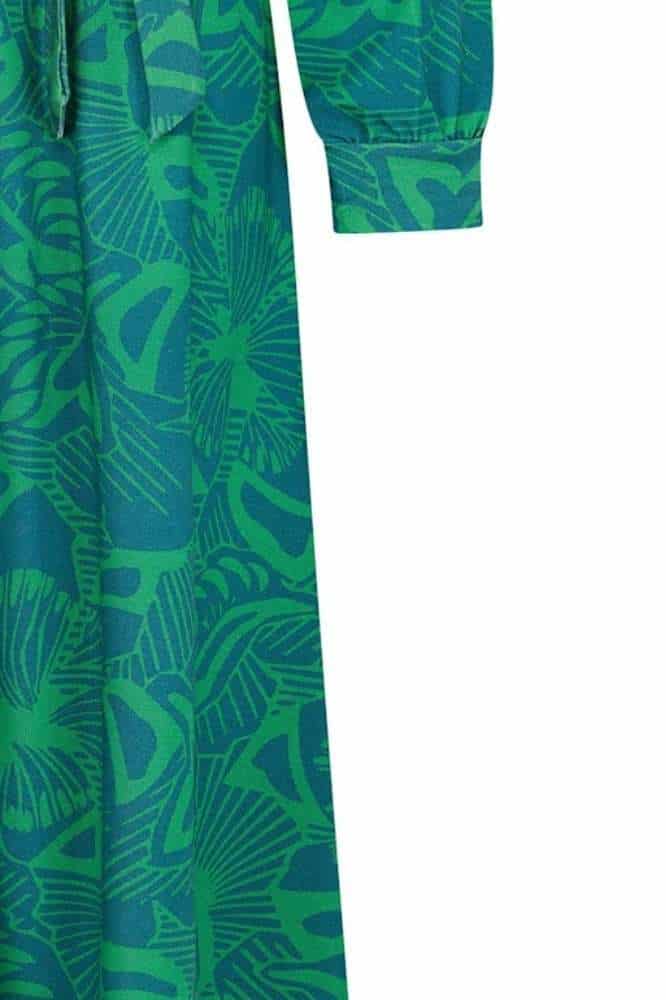 Zilch Dress Woodcut Everglade - La Vie en Rose Damesmode (2)