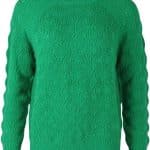Danefae DAnebirdie Wool Sweater Grass Green - La Vie en Rose Damesmode
