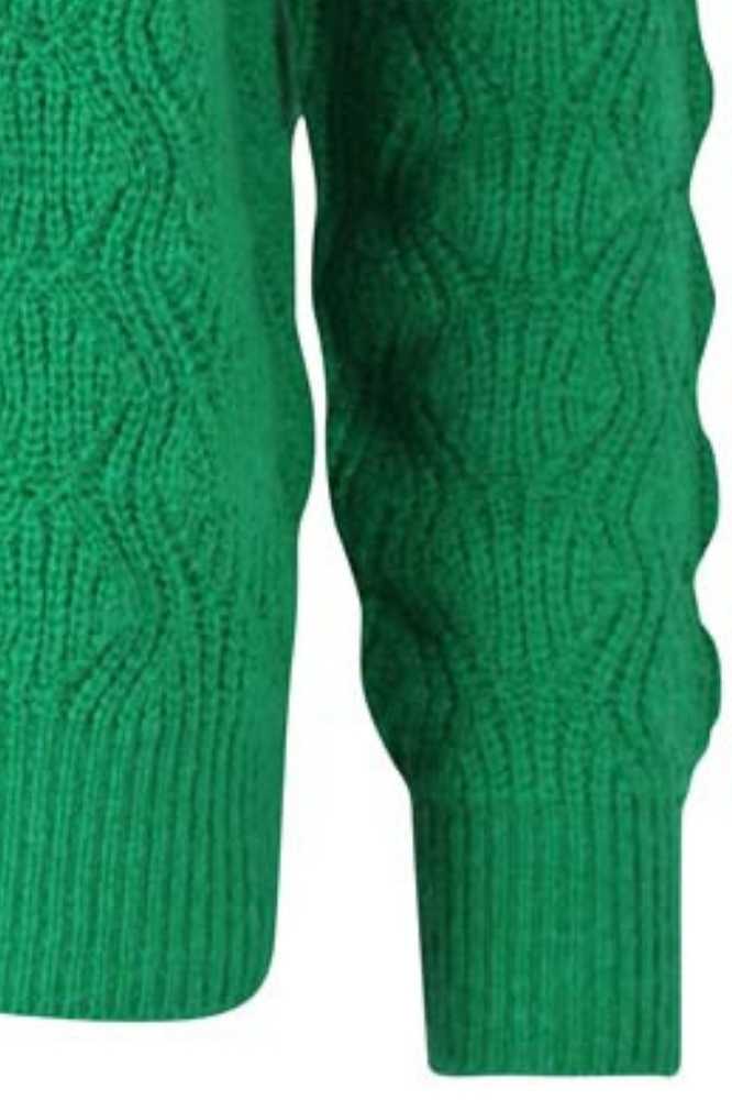 Danefae DAnebirdie Wool Sweater Grass Green - La Vie en Rose Damesmode