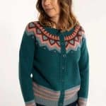 Danefae Dananja Wool Cardigan Dark Slate - La Vie en Rose Damesmode