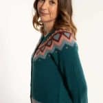 Danefae Dananja Wool Cardigan Dark Slate - La Vie en Rose Damesmode