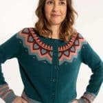 Danefae Dananja Wool Cardigan Dark Slate - La Vie en Rose Damesmode