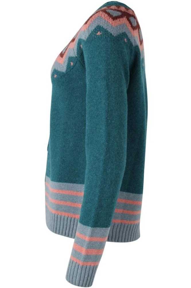 Danefae Dananja Wool Cardigan Dark Slate - La Vie en Rose Damesmode