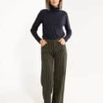 Danefae Danemanna Modal Rollneck Tee Black - La Vie en Rose Damesmode