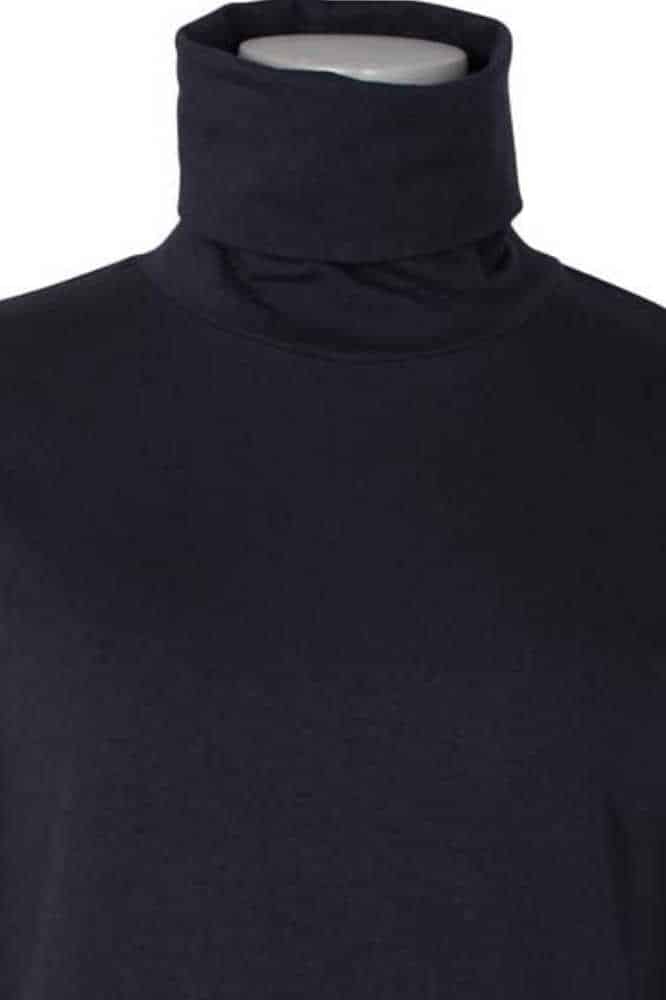 Danefae Danemanna Modal Rollneck Tee Black - La Vie en Rose Damesmode